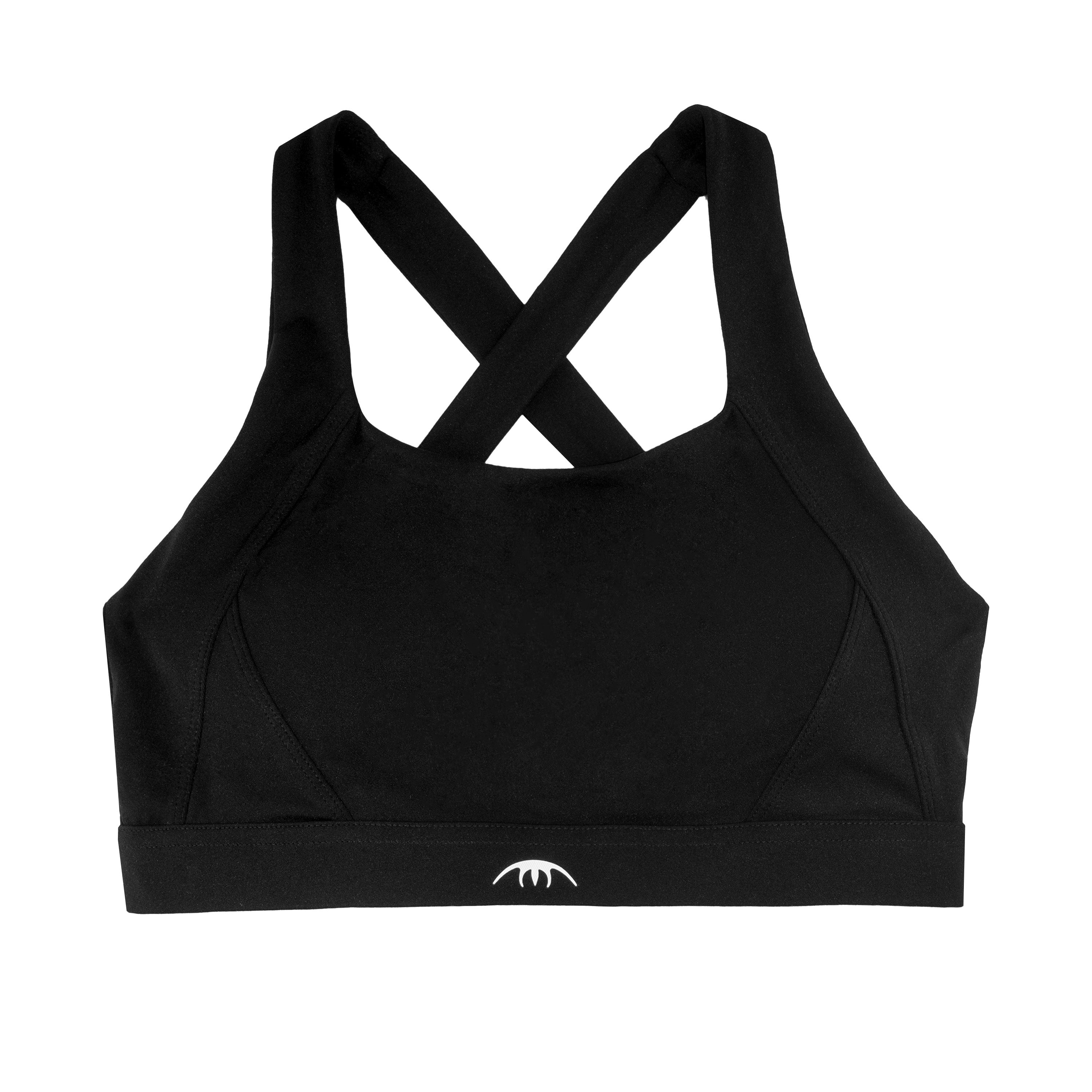 FluxForm™️ Support Bra in Graphite Black