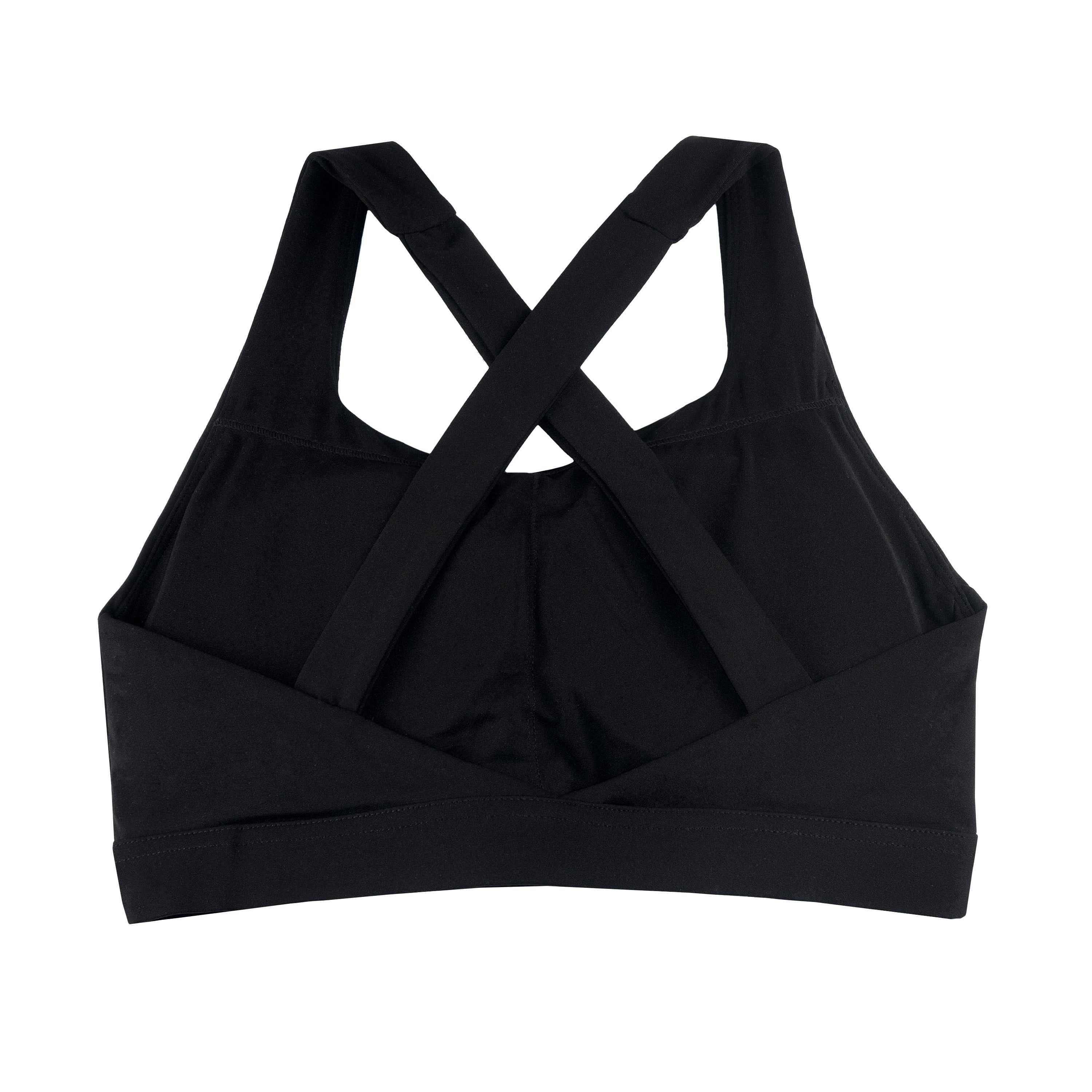 FluxForm™️ Support Bra in Graphite Black