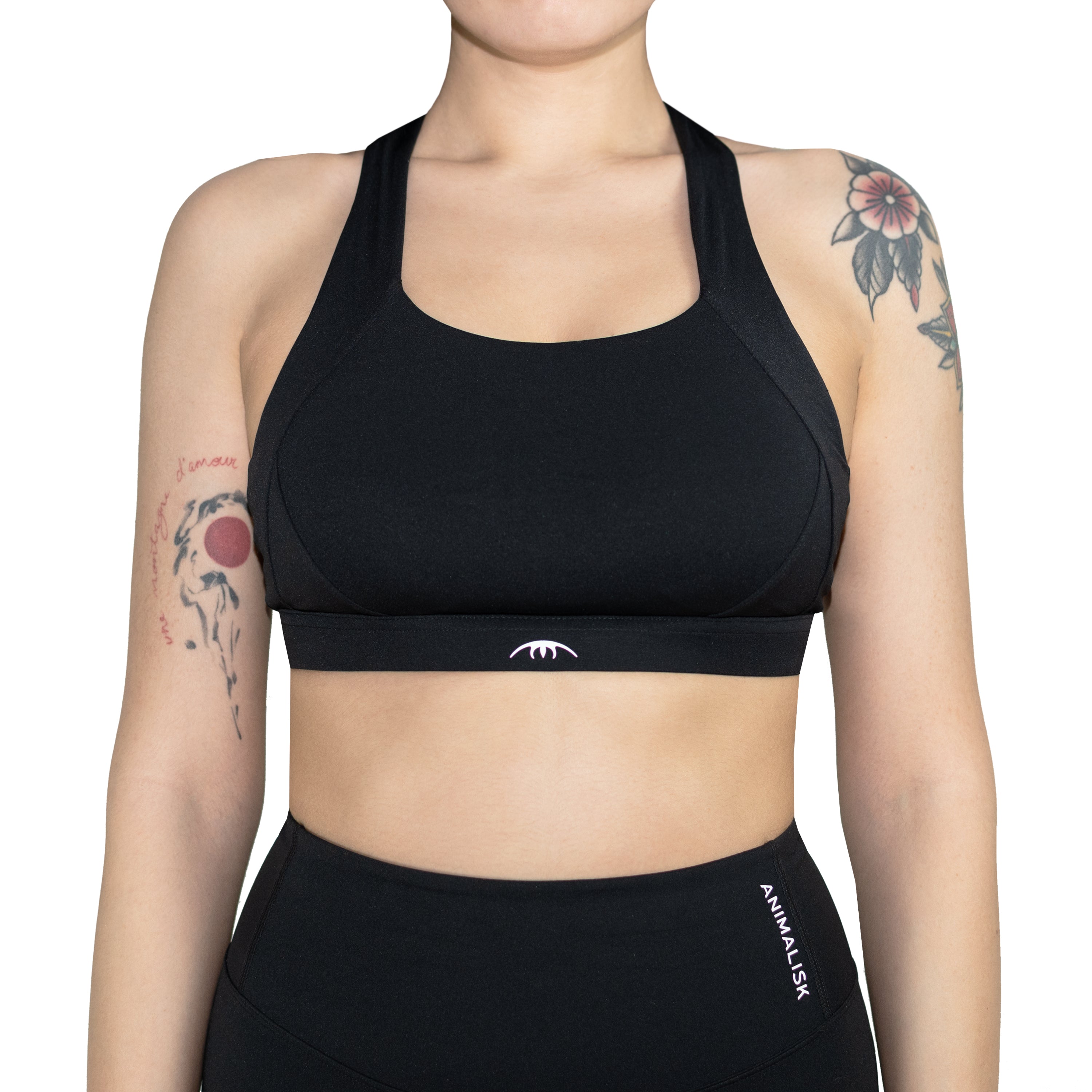 FluxForm™️ Support Bra in Graphite Black